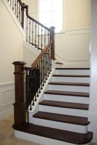 Elegant Iron Baluster Design