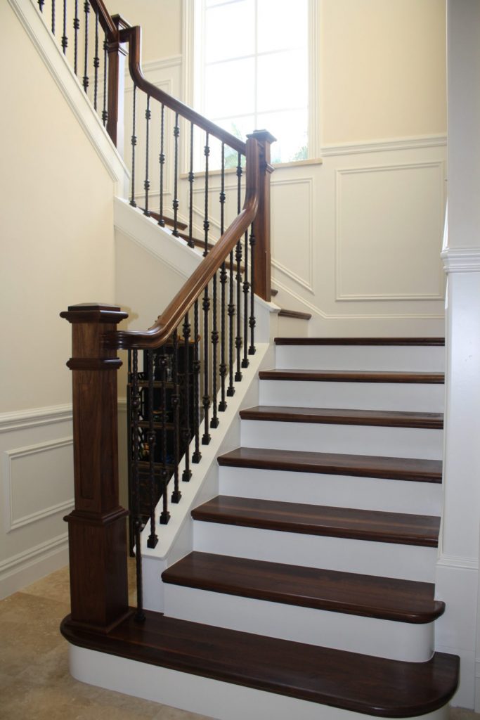 Elegant Iron Baluster Design