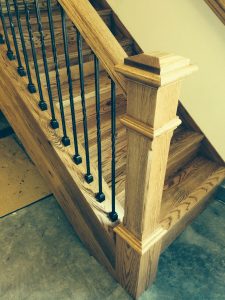 Chamfered Box Newels