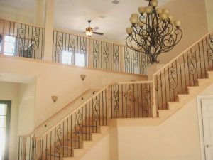 Ornate Scroll Series Iron Balusters