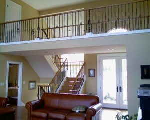 Iron Newels and Iron Balusters