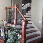 Scroll Series Iron Balusters and Box Newels