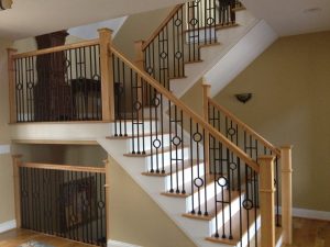 Triple Bar Iron Baluster