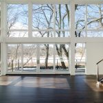 Project # 147 - Modern Stairway with Stainless Steel Posts