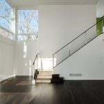 Project # 147 - Modern Stairway with Stainless Steel Posts