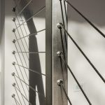 Project # 147 - Modern Stairway with Stainless Steel Posts