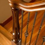 Iron Balusters & Ornate Turned Newels