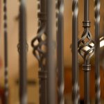 Iron Balusters & Ornate Turned Newels