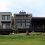 Modern Home with Cable Railing