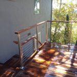 Custom Cable Railing Transitions