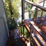 Custom Cable Railing Transitions