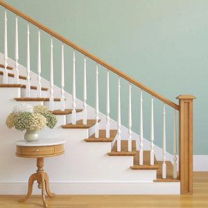 Painting a staircase