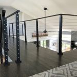 Transitions with Cable Railing
