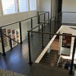 Transitions with Cable Railing