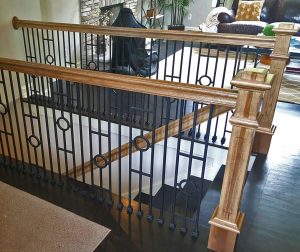 Triple Bar Iron Baluster