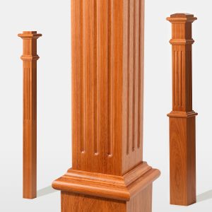 Fluted Box Newel Category