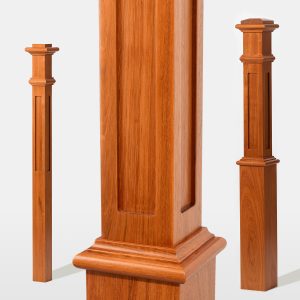 Recessed Panel Box Newel Category