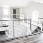 Apollo White Posts in Modern Home