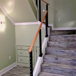 Angle Foot Posts on Kneewall