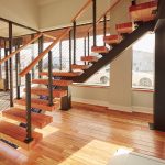 Floating Stair In Confined Space Floating Stair In Confined Space