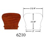 6210 Level Quarter Turn Handrail - Image 3