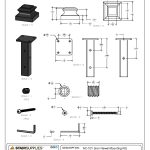 2360 Iron Newel Mounting Kit - Image 5