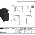 2371 1/2" Angled Shoe - Round - Image 3