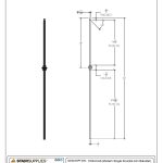2556 Single Knuckle Iron Baluster - Image 4