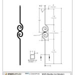 2582 Nautilus Iron Baluster - Image 3