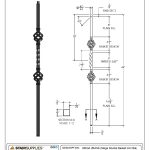 2853 Mega Double Basket Iron Baluster - Image 3