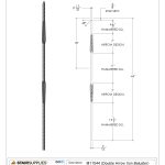 2997 Double Arrow Iron Baluster - Image 3