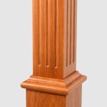 4622 Blended Fluted Box Newel - Image 3
