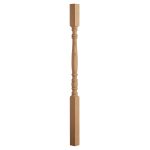 Hampton Square Top (Long Block) Wood Baluster C-5005 - Image 2