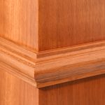 4621 White Paint Raised Panel Box Newel - Image 4