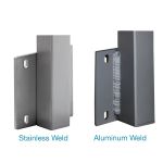 Side Mount (Fascia) Flat Top Square 2" Rod Railing Posts - Image 2