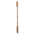 Traditional Square Top Wood Baluster C-5067 - Image 2