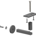 Stainless Steel Post Mount Handrail Bracket - Image 2